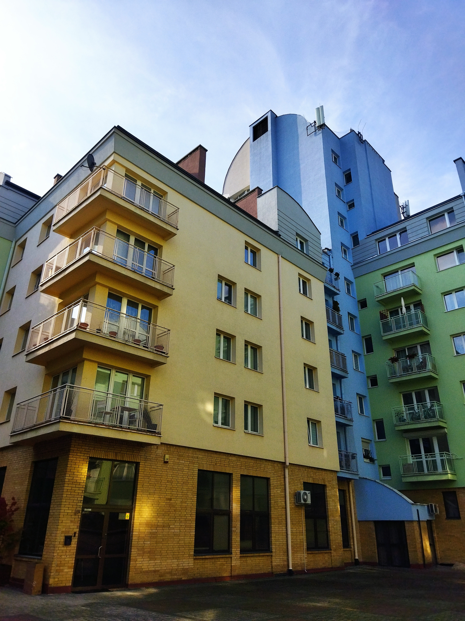 Zdjęcie architektury budynku Budynki mieszkalno-usługowe